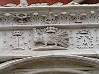 Blois, Chateau, Aile Louis XII, Porc epic de Louis XII (1)